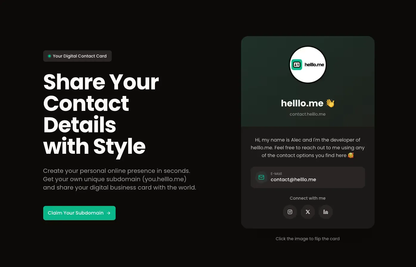 Digital Business Cards